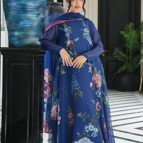 LuLusar Chiffon Digital Printed dress