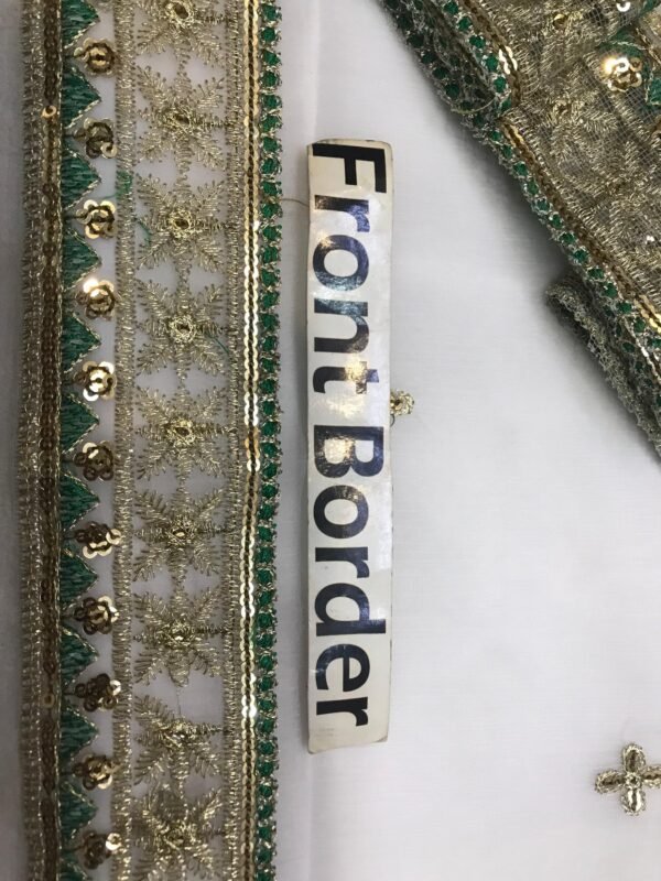 Azure Chiffon Dress Party Wear