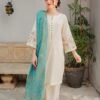 Winter Dhanak Embroidered Dress