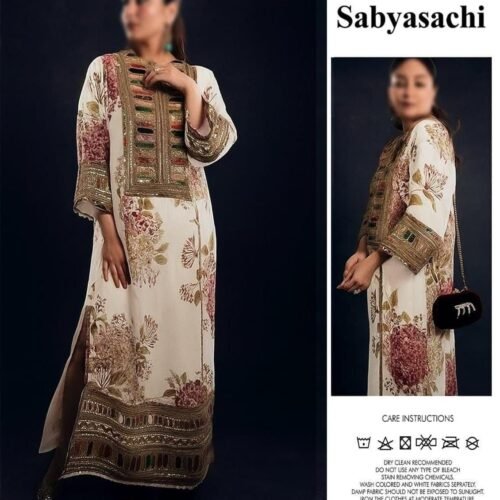 Silk Embroidered Party Wear