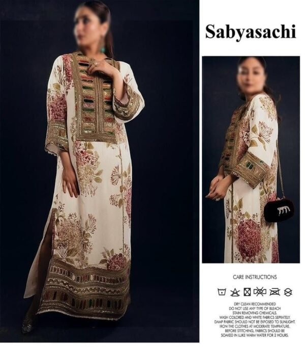 Silk Embroidered Party Wear