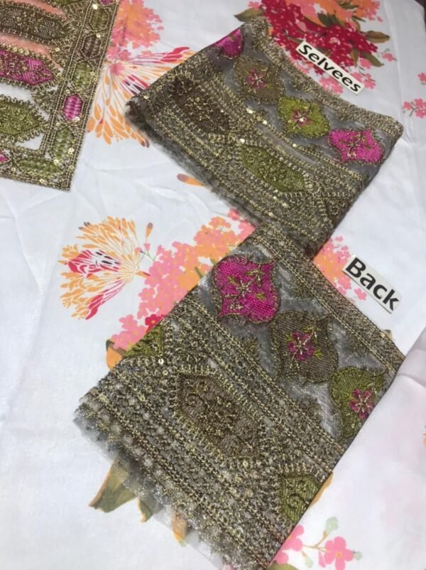 Silk Embroidered Party Wear