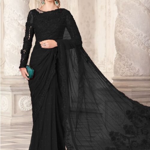 Maria B  Saree Exclusive 2024