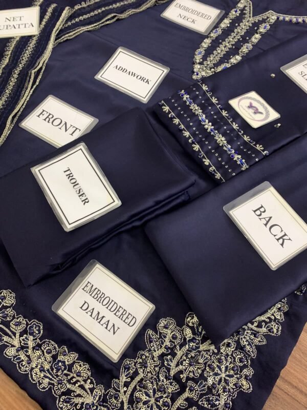 Silk Handwork Party Wear Article