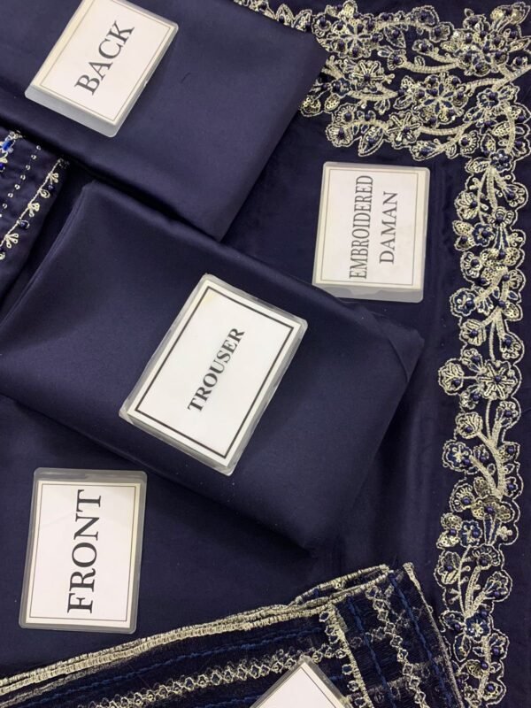 Silk Handwork Party Wear Article