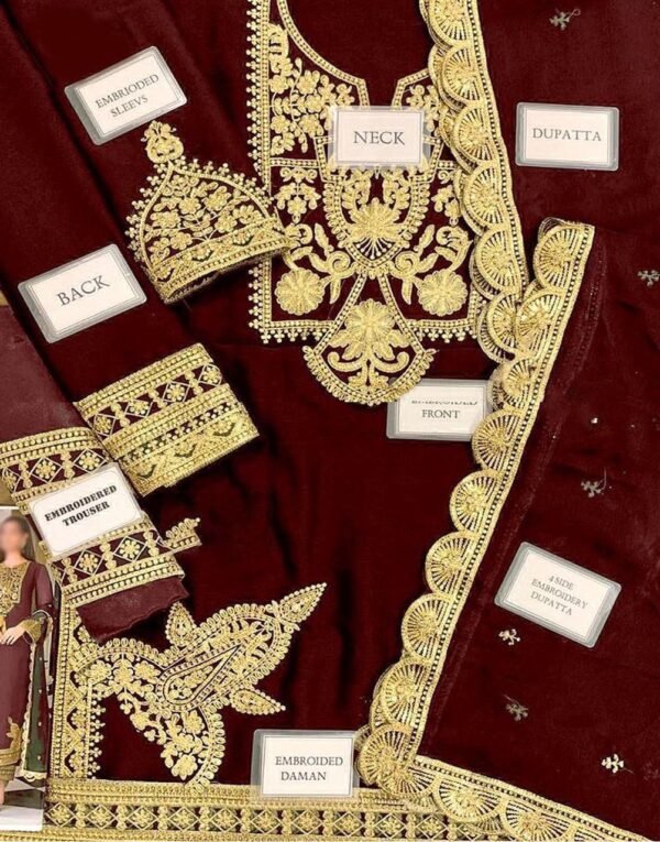 Asim Jofa Chiffon Party Wear Dress