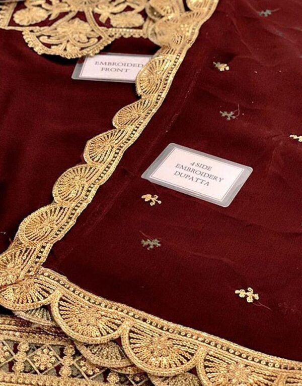 Asim Jofa Chiffon Party Wear Dress