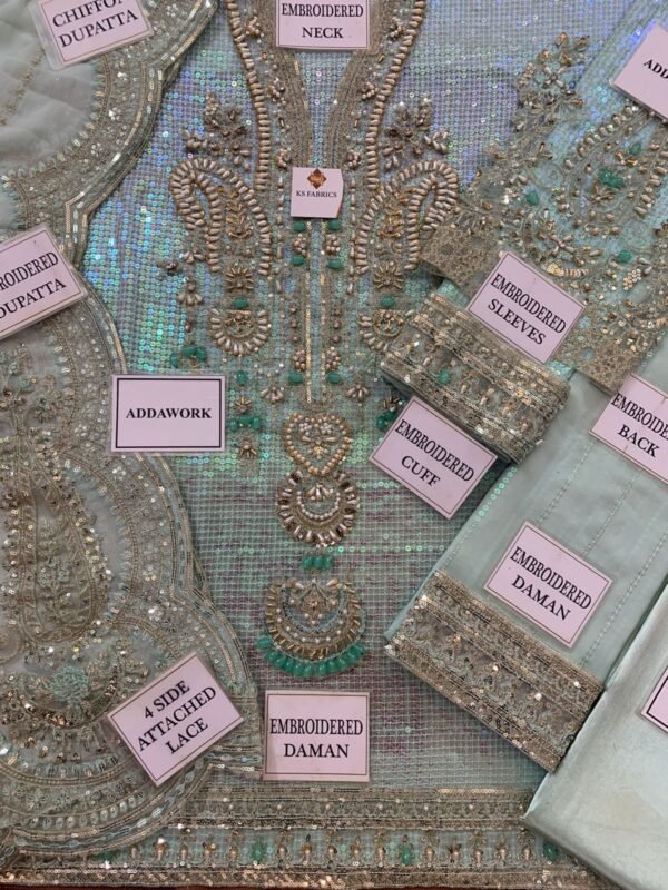 Maria B Party Wear Handwork Dress