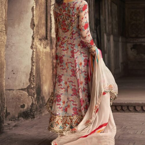 Charizma Party Wear Chiffon Dress