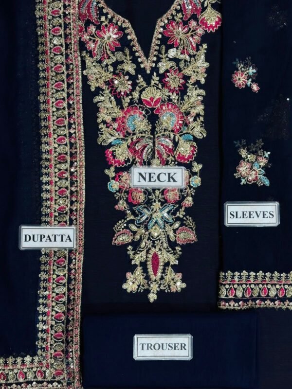 Baroque Party Wear Dress