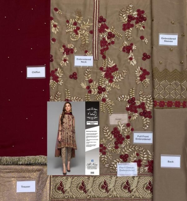 Baroque Party Wear Dress