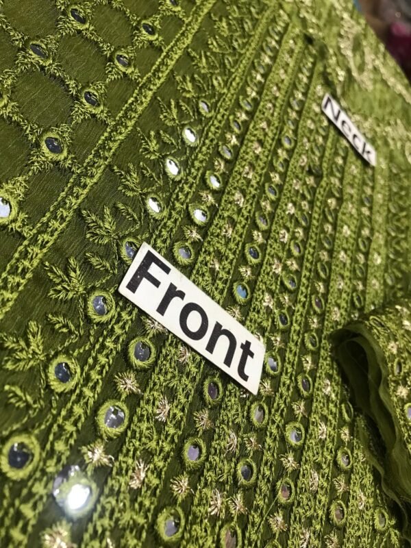 Azure Chiffon Party Wear Article