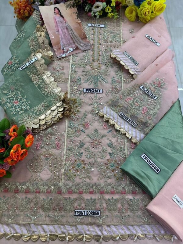 Marai B ORGANZA Party Wear Article