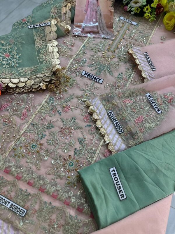 Marai B ORGANZA Party Wear Article