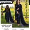 Rang Ja Velvet Party Wear Winter Dress