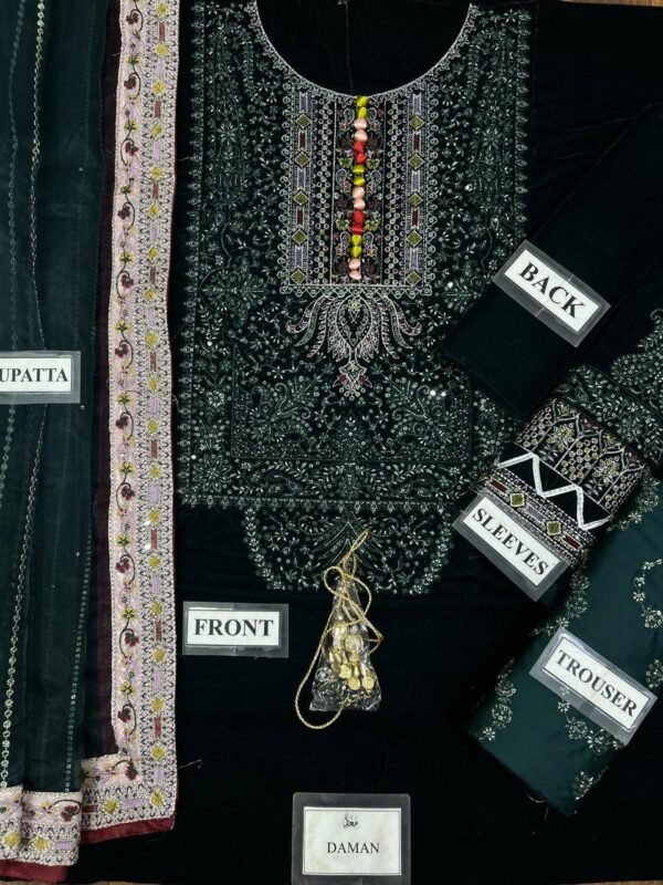 Jazmine Velvet Party Wear Article