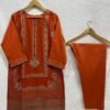 Stiched Dhanak Embroidered 2pc