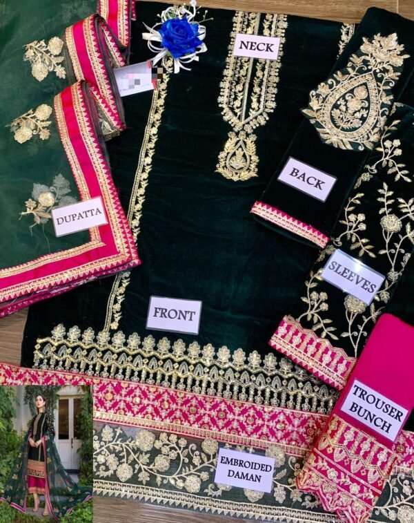 Zainab Chottani Velvet Article