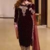 Aneelas Luxury Velvet Party Wear