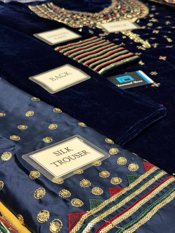 Jazmine Velvet Party Wear Article